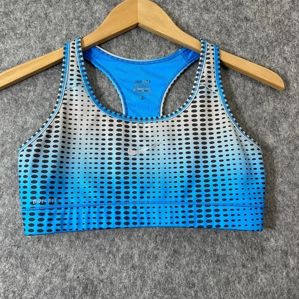 Nike Pro Women's Size Medium Racerback Stretch Sports Bra Multi Color